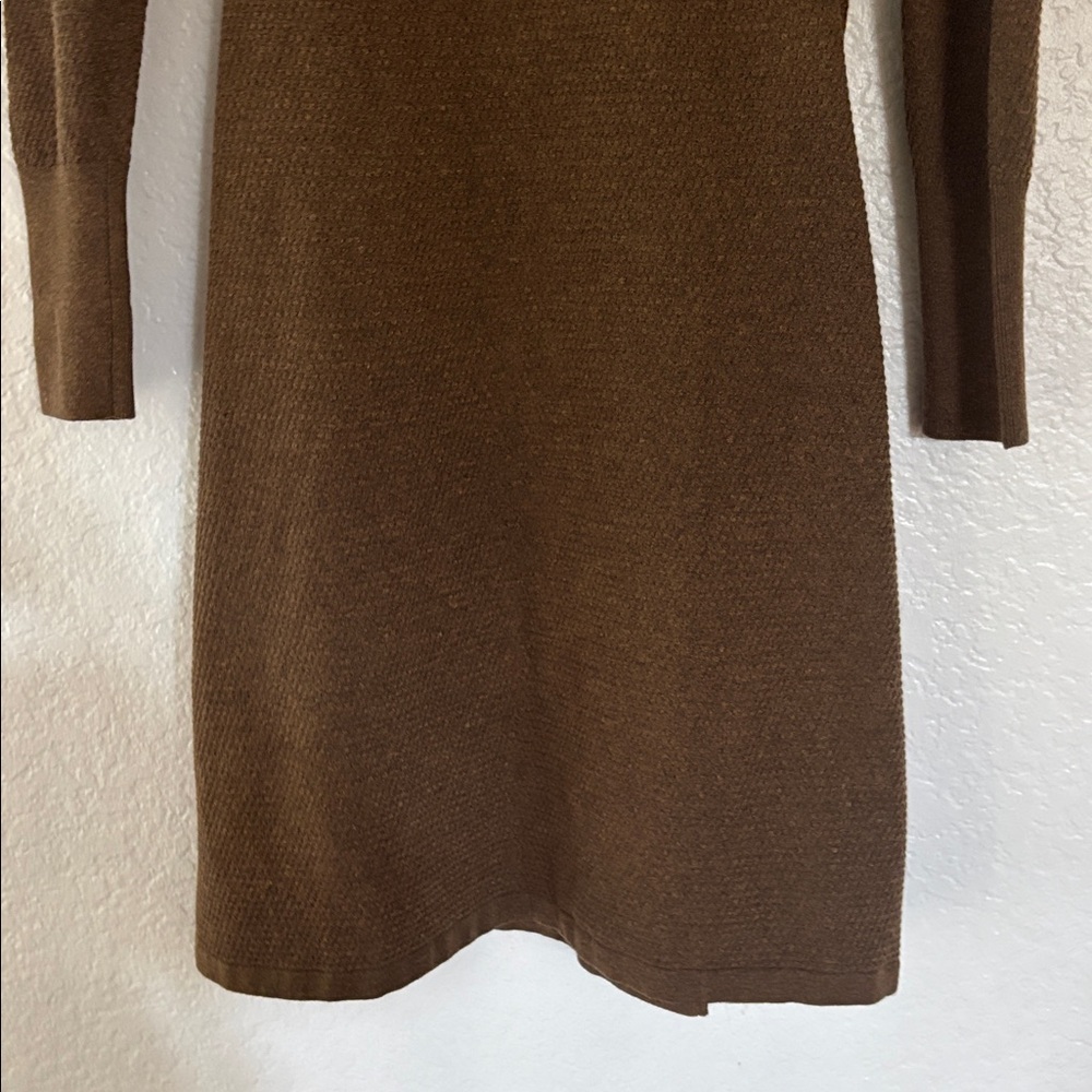 NWT Prana Bryce Bluff Dress in Dark Camel - Picture 6 of 10